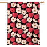 Apple Pattern Print House Flag