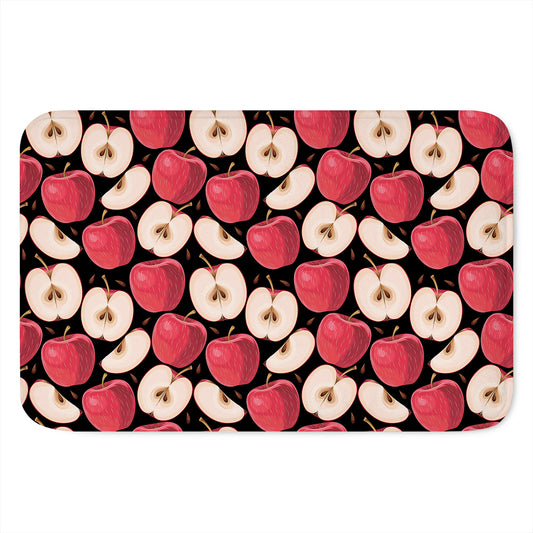Apple Pattern Print Indoor Door Mat