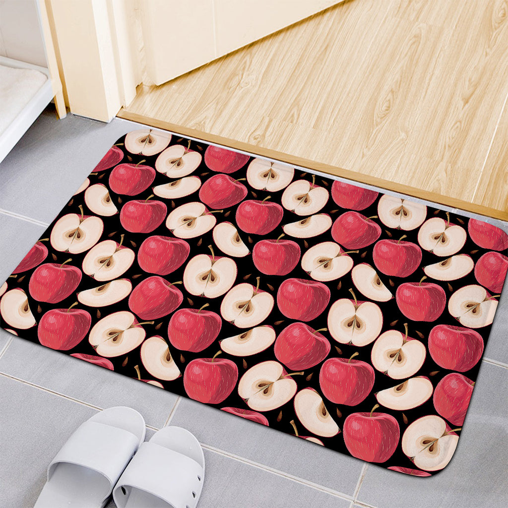 Apple Pattern Print Indoor Door Mat