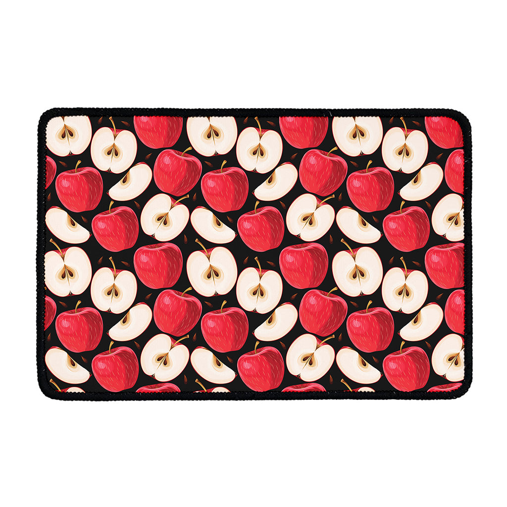 Apple Pattern Print Kitchen Mat