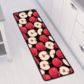 Apple Pattern Print Long Kitchen Mat