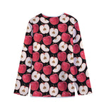 Apple Pattern Print Long Sleeve Short Coat