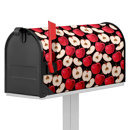 Apple Pattern Print Mailbox Cover