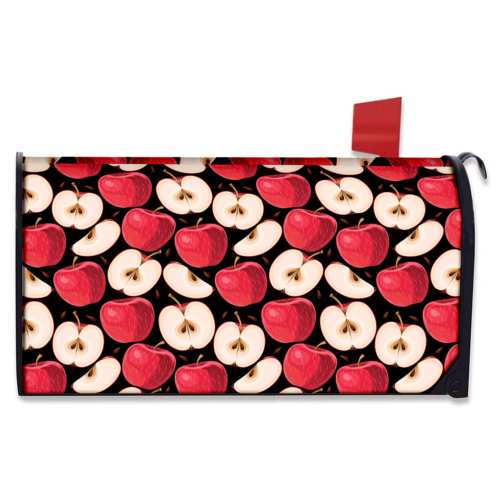Apple Pattern Print Mailbox Cover