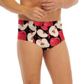 Apple Pattern Print Men's Briefs