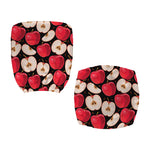 Apple Pattern Print Office Chair Cover