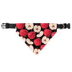 Apple Pattern Print Over The Collar Dog Bandana