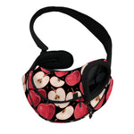 Apple Pattern Print Pet Sling Carrier