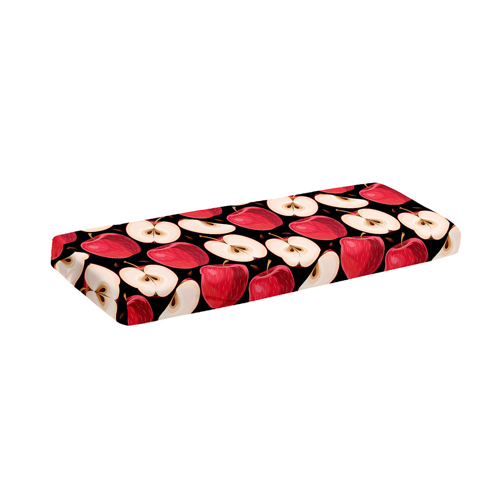 Apple Pattern Print Piano Keyboard Cover