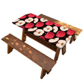 Apple Pattern Print Picnic Table Cover