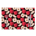 Apple Pattern Print Placemat