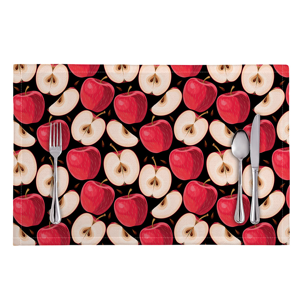 Apple Pattern Print Placemat