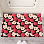 Apple Pattern Print Rubber Doormat