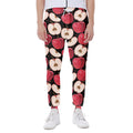 Apple Pattern Print Joggers