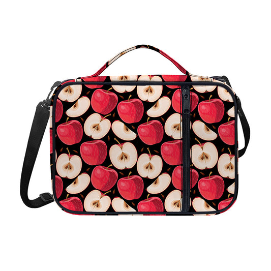 Apple Pattern Print Shoulder Strap Bible Bag