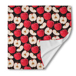 Apple Pattern Print Silk Bandana