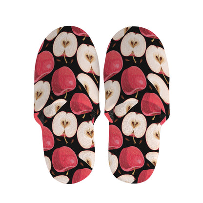 Apple Pattern Print Slippers
