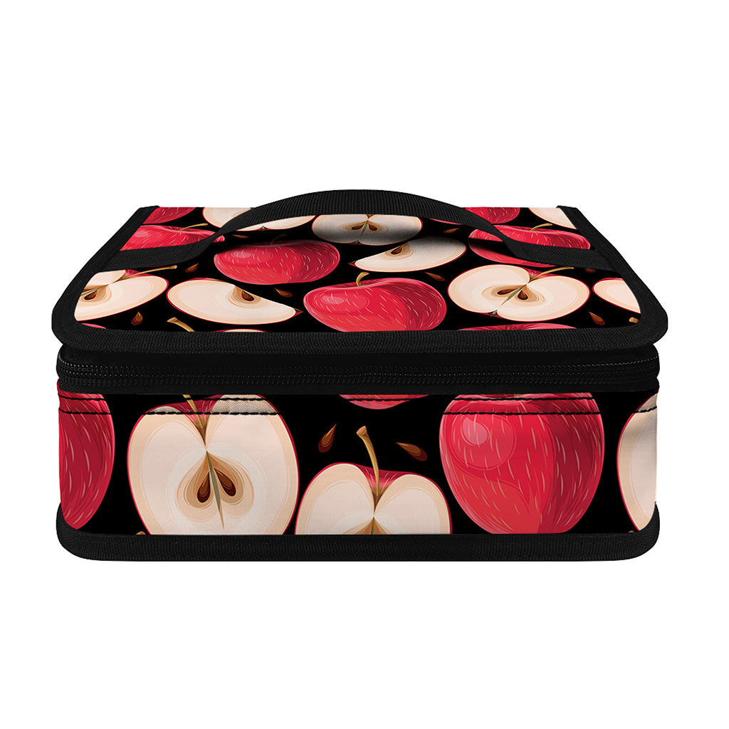 Apple Pattern Print Small Lunch Bag