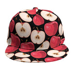Apple Pattern Print Snapback Cap