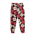Apple Pattern Print Sweatpants