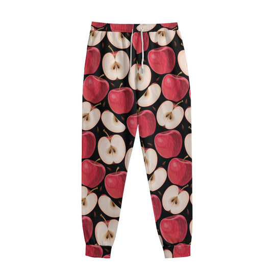 Apple Pattern Print Sweatpants
