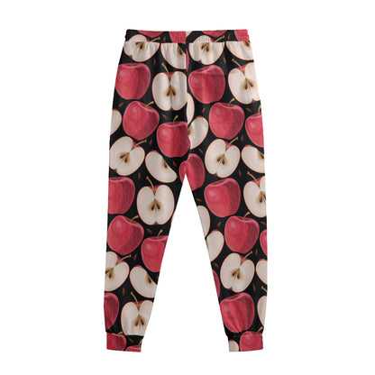 Apple Pattern Print Sweatpants