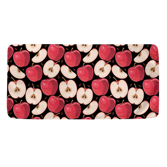 Apple Pattern Print Towel