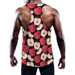 Apple Pattern Print Training Tank Top