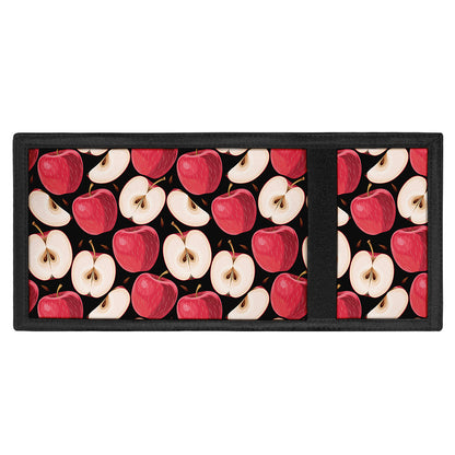 Apple Pattern Print Trifold Wallet