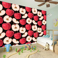 Apple Pattern Print Wall Sticker