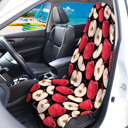 Apple Pattern Print Waterproof Car Seat Cover