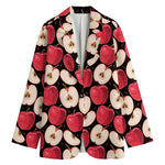 Apple Pattern Print Women's Blazer