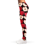 Apple Pattern Print Women's Leggings