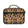 Apricot And Flower Pattern Print Briefcase Bible Bag