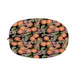 Apricot And Flower Pattern Print Car Side Mirror Covers