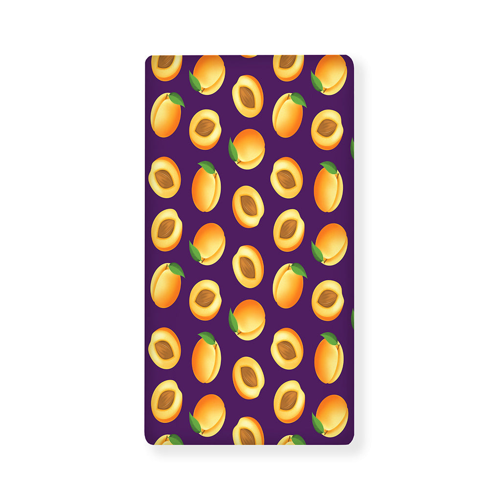 Apricot Fruit Pattern Print Baby Crib Sheet