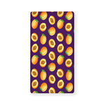 Apricot Fruit Pattern Print Baby Crib Sheet