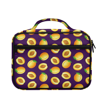 Apricot Fruit Pattern Print Briefcase Bible Bag