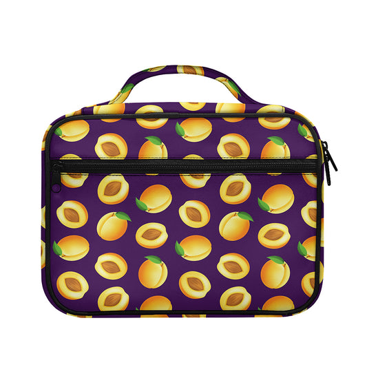 Apricot Fruit Pattern Print Briefcase Bible Bag