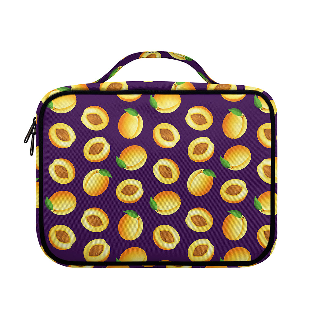 Apricot Fruit Pattern Print Briefcase Bible Bag
