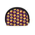 Apricot Fruit Pattern Print Coin Purse