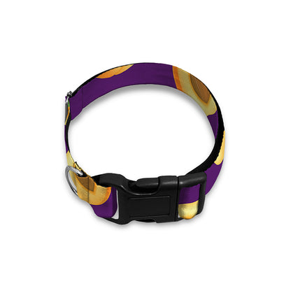 Apricot Fruit Pattern Print Dog Collar