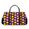 Apricot Fruit Pattern Print Duffel Bag