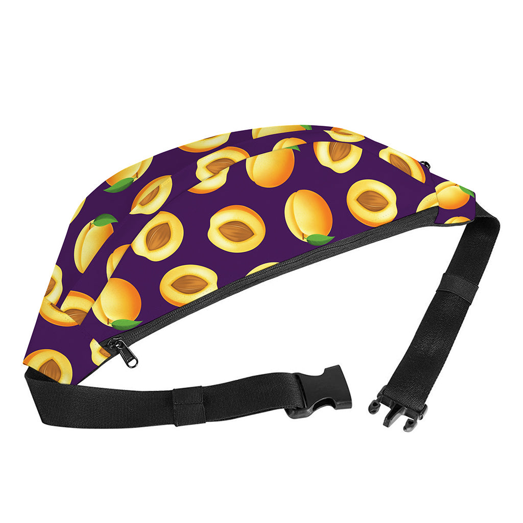 Apricot Fruit Pattern Print Fanny Pack