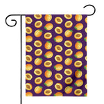 Apricot Fruit Pattern Print House Flag