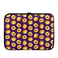 Apricot Fruit Pattern Print Laptop Sleeve