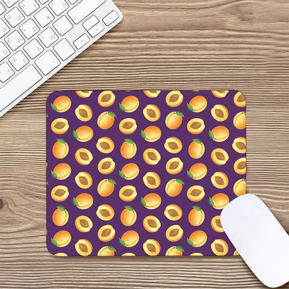 Apricot Fruit Pattern Print Mouse Pad