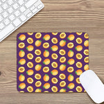 Apricot Fruit Pattern Print Mouse Pad