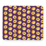 Apricot Fruit Pattern Print Mouse Pad