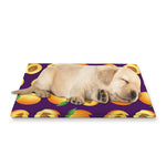 Apricot Fruit Pattern Print Pet Cooling Mat Cover